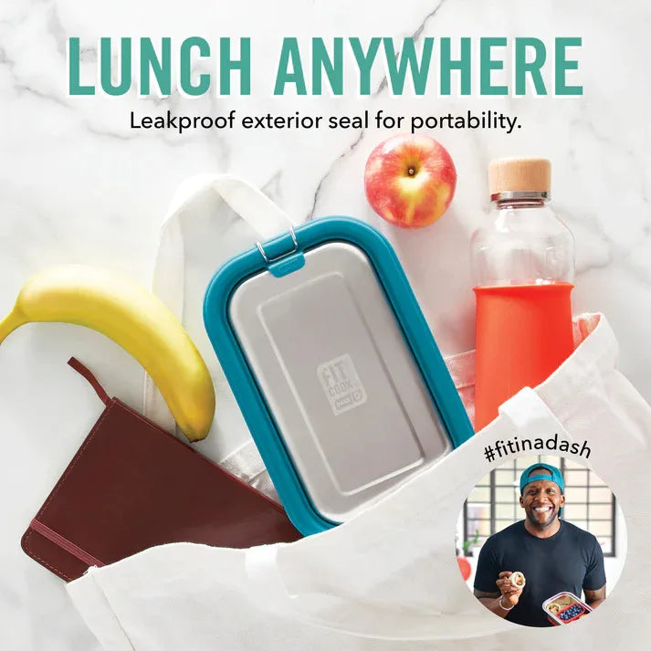 Premium Stainless Steel Leak-Proof Lunch Box, Convenient Portable & Insulated - Ocean Blue