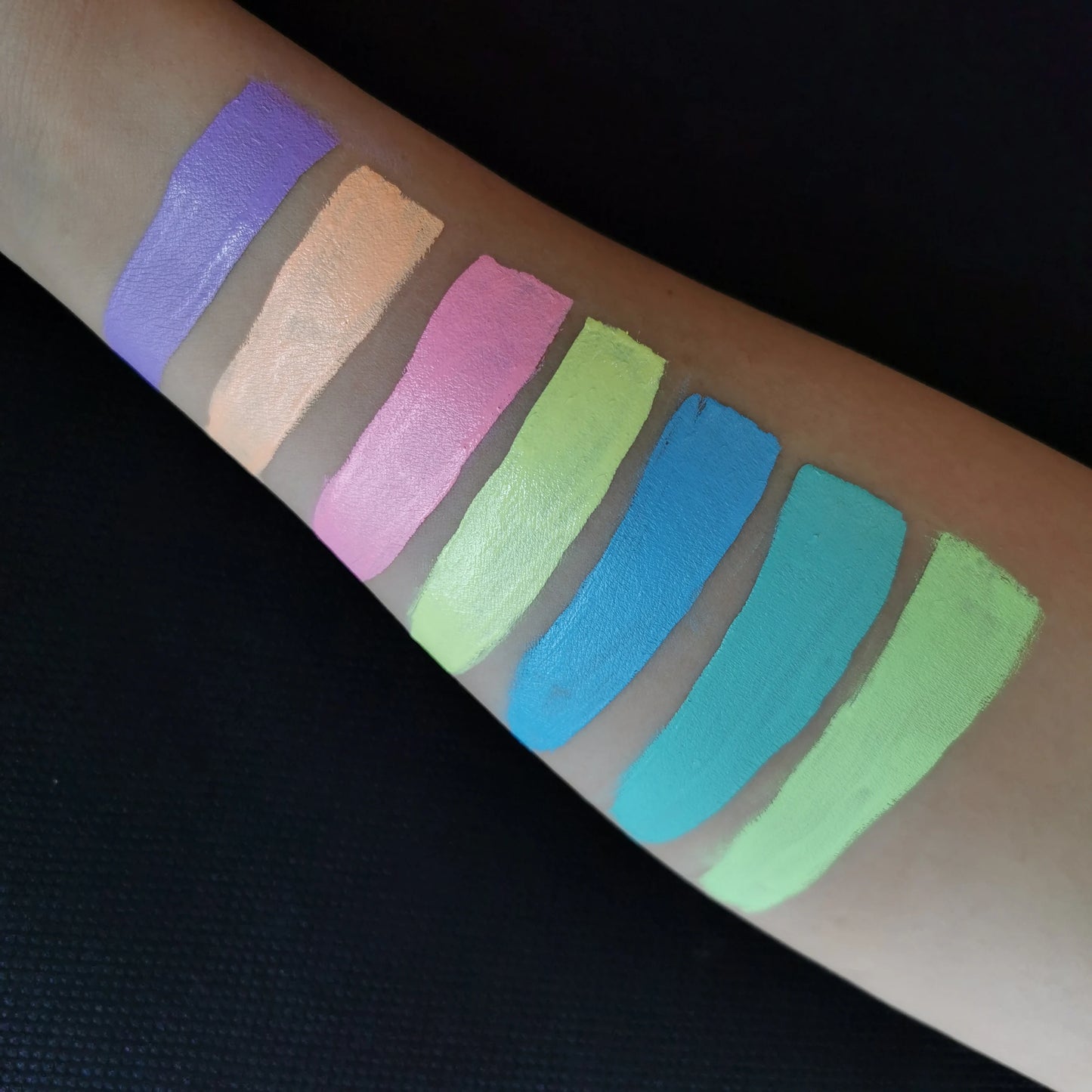 Face Painting Neon Fluorescent Makeup Drawing for Halloween Body Paint Pigment