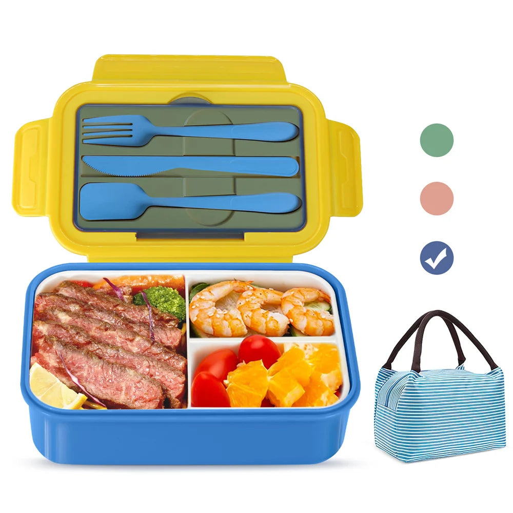 Lunch Box Food Warmer Portable Food Container In The Microwave Heating Leakproof