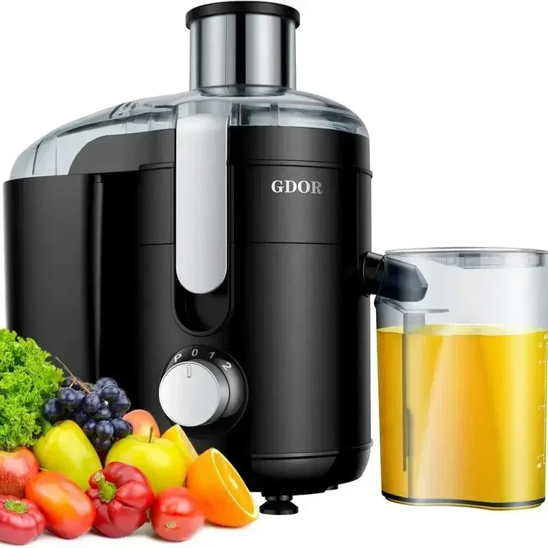 Juicer Machines with Titanium Enhanced Cut Disc, Dual Speeds .
