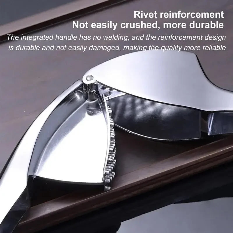 Garlic Press Mincer Multifunction Crusher Kitchen Cooking Ginger Squeezer
