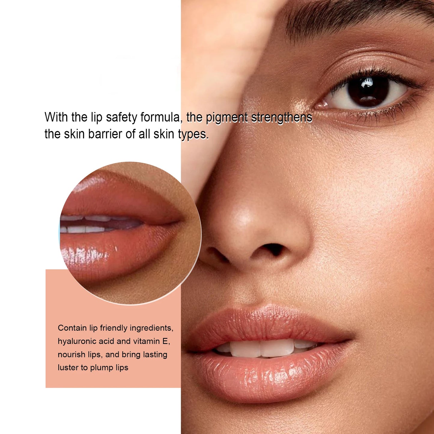 Lip Liner Pen Stay N Tattoo Matte Peeling Dark Brown Waterproof Long Lasting