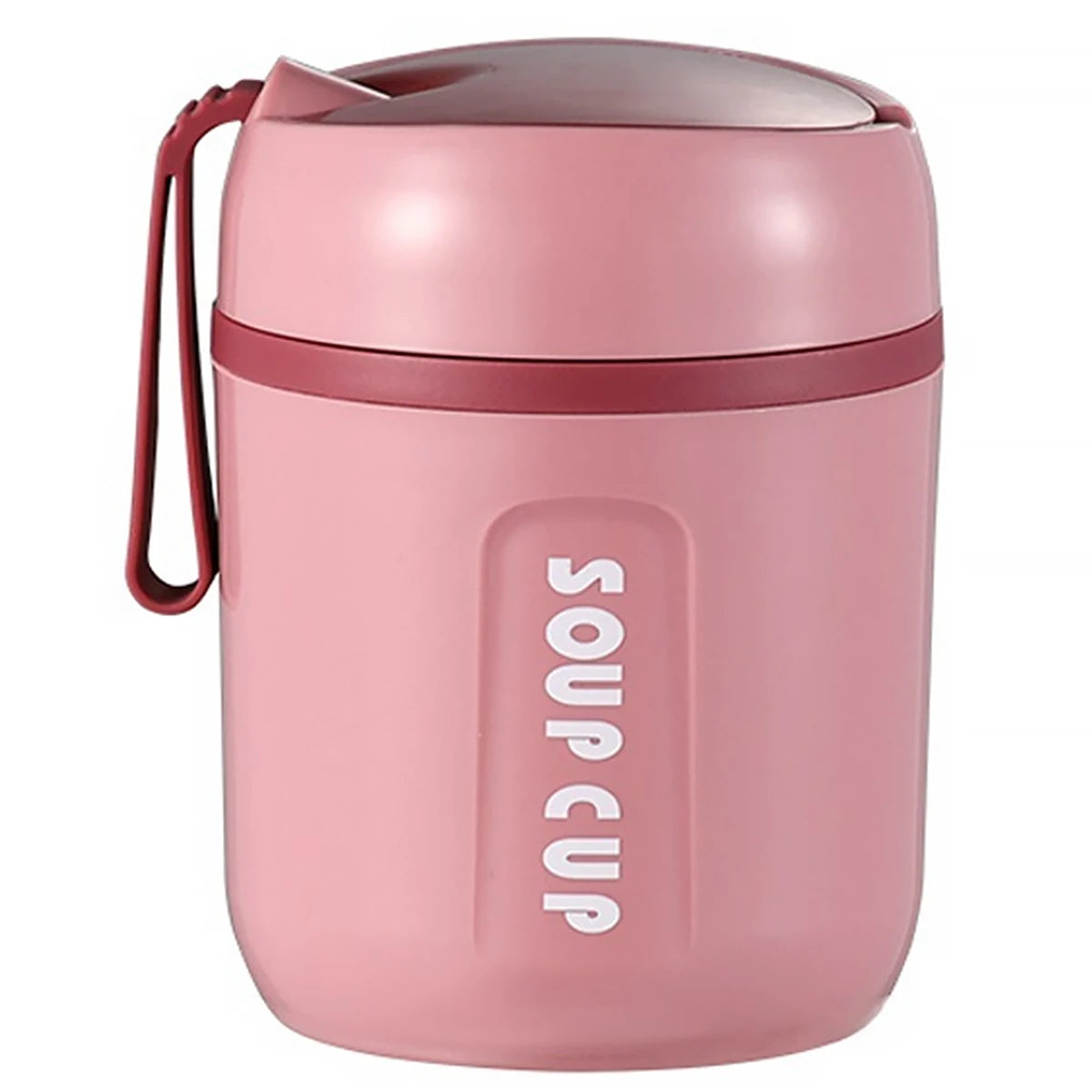 Portable Thermos Containers Food Jar Insulated Soup Cup Stainless Steel Lunch Box
