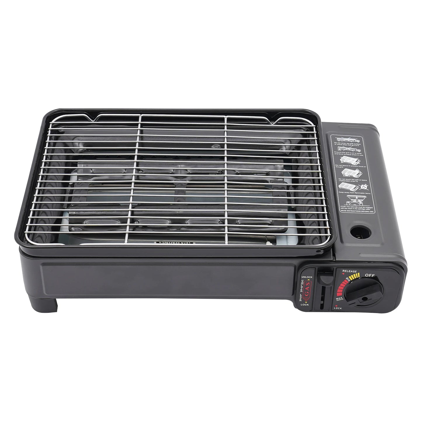 Butane Grill Stove, Portable Camping Grill Gas Stove
