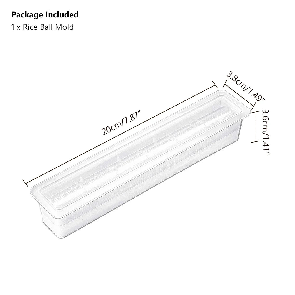 Kitchen Gadgets Tools Quick Sushi Device Accessories Bar-type Square Rice Maker Mold Set