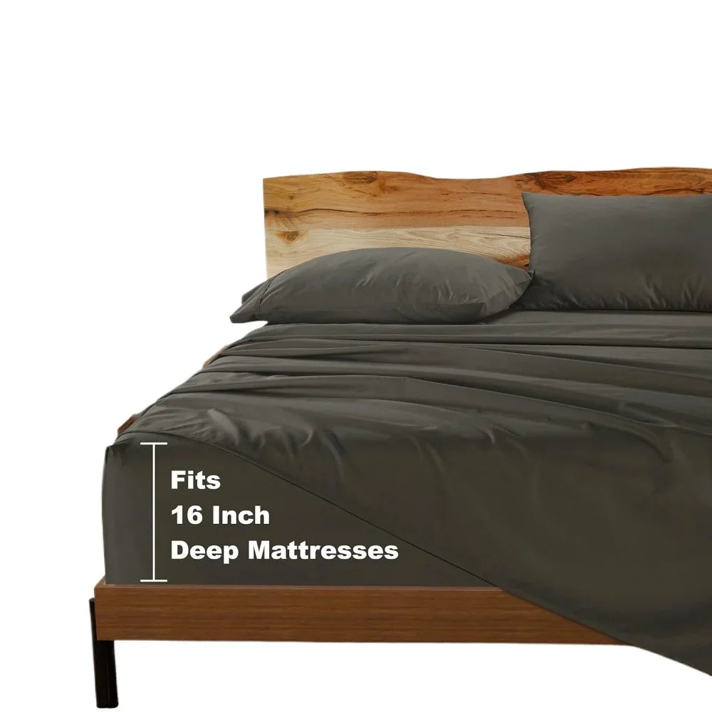 Full Set Comforter Queen Size Sheets Count Bedspreads and Covers