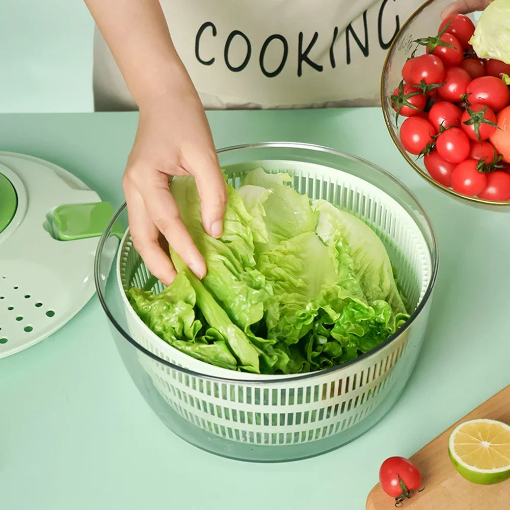 Vegetable Fruit Salad Drying Drain Basket Dehydrator Salad Kitchen Gadget .