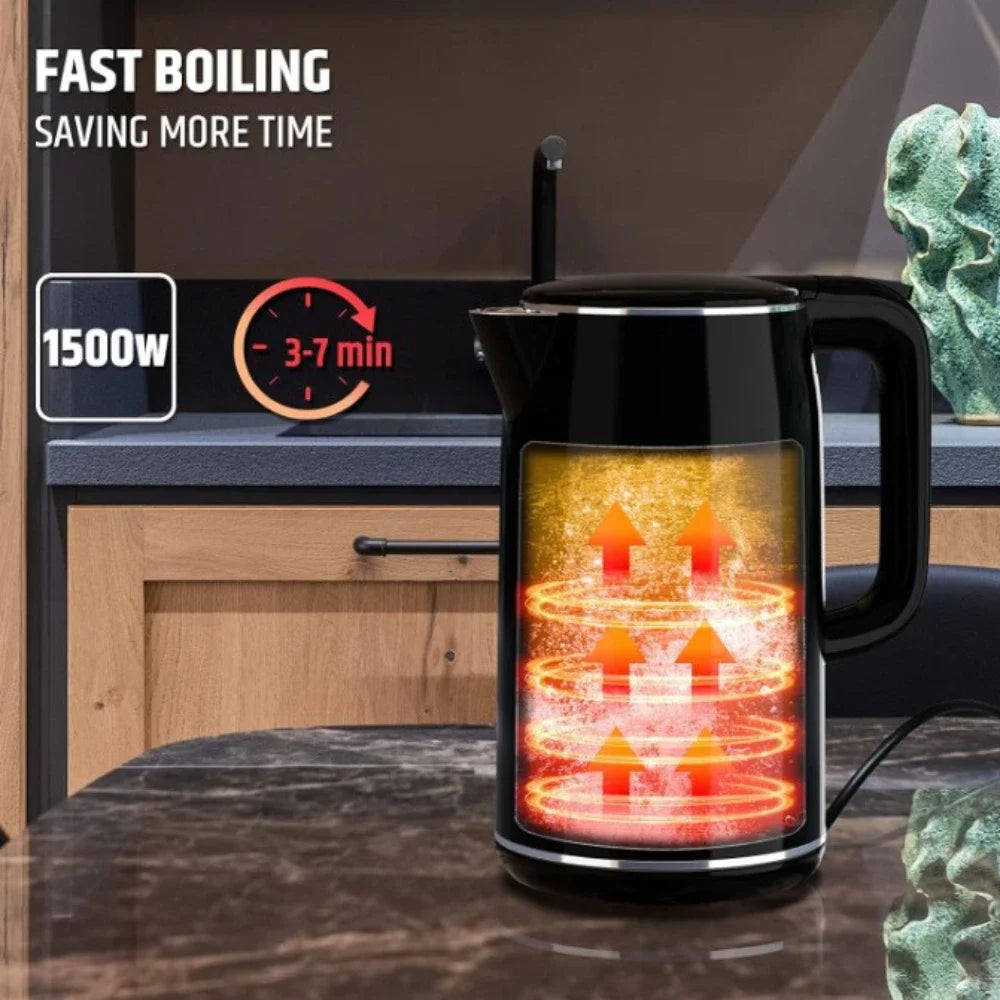 1.6L Kettle Temperature Control Thermos Bottle Automatic Power-off Anti-scald 220V Boil Water Pot Household Appliances