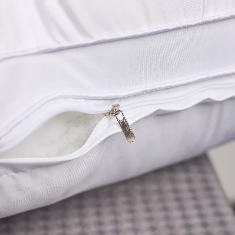 Luxurious Quality Pillow Deep Sleep Neck Support Non-Collapse High Pillow