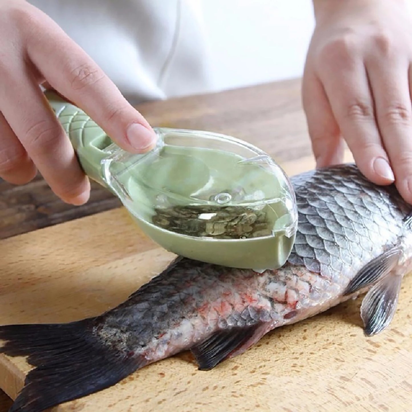 Scale Scraper With Hanging Holes Fast Remove Fish Skin Brush