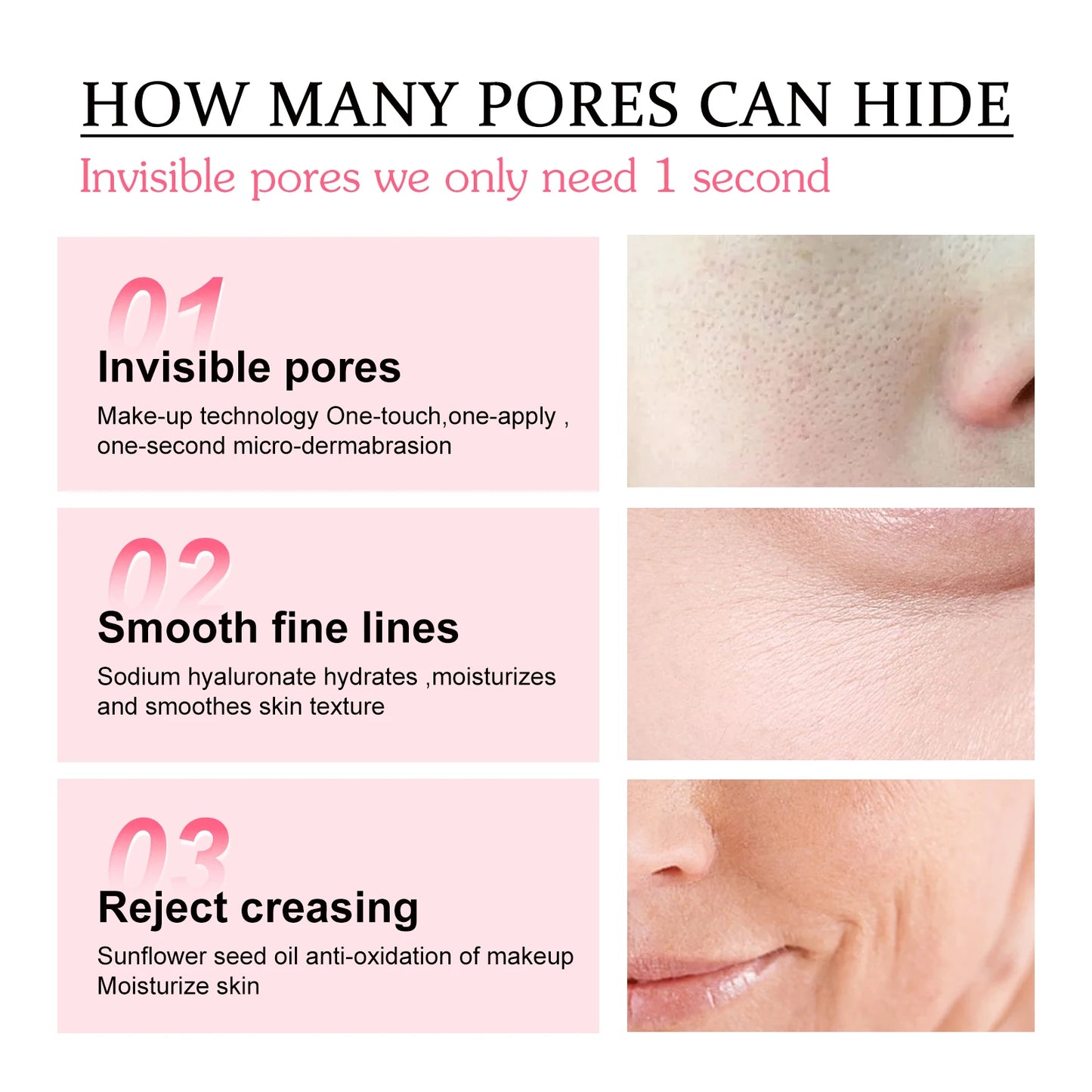 Moisturizing Liquid Waterproof Lasting Cover Acne Dark Circles Cream Brightening