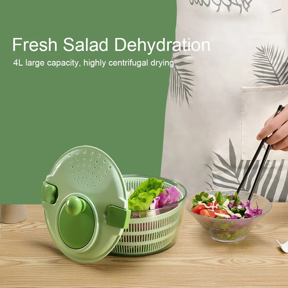 Vegetable Fruit Salad Drying Drain Basket Dehydrator Salad Kitchen Gadget .