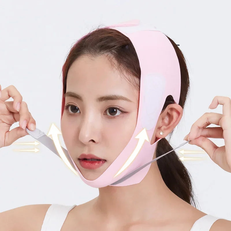 Elastic Face Slimming V Line Women Chin Cheek Lift Up