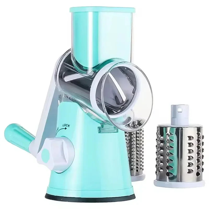 Vegetable Slicer Cutter Kitchen Cheese Grater Chopper Stainless Steel