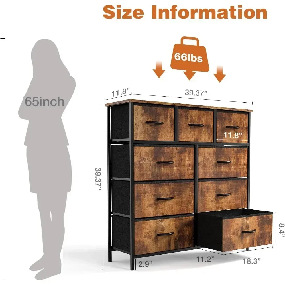 Dressers for Bedroom Furniture Thickened Frame Furnitures