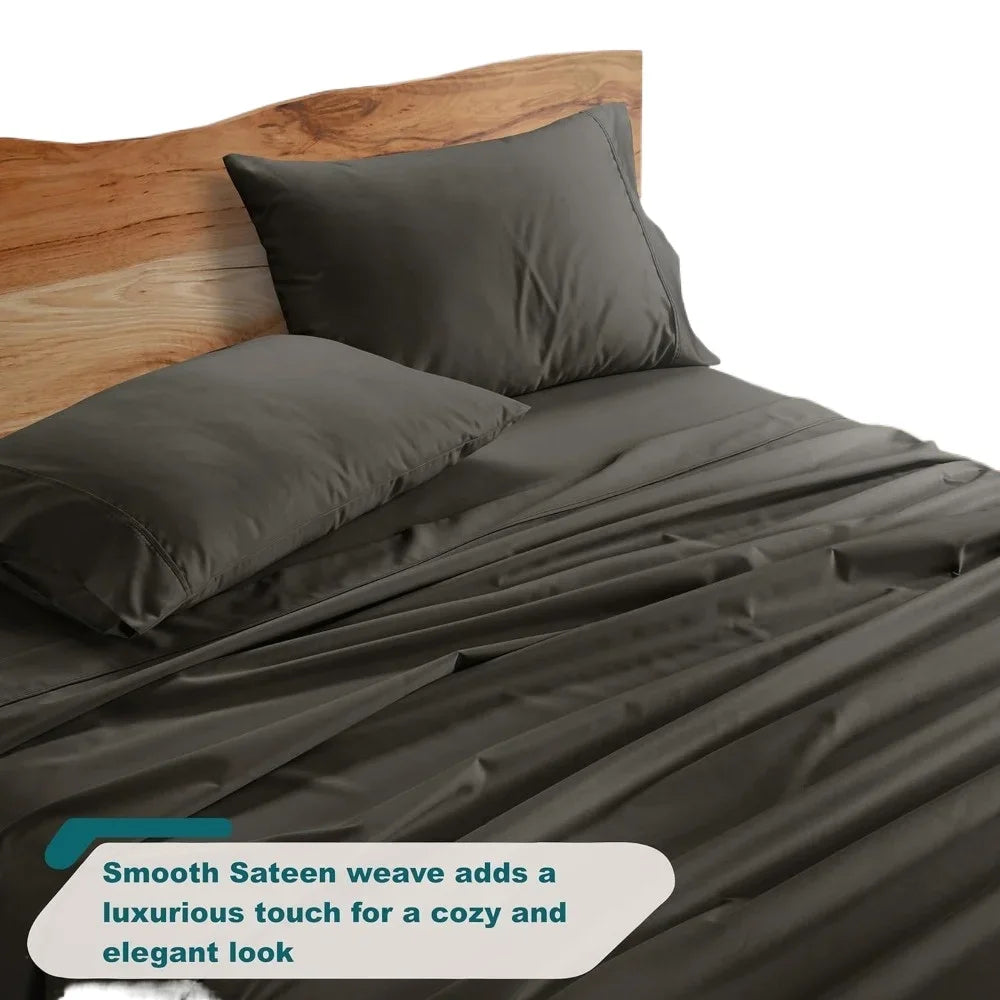 Full Set Comforter Queen Size Sheets Count Bedspreads and Covers