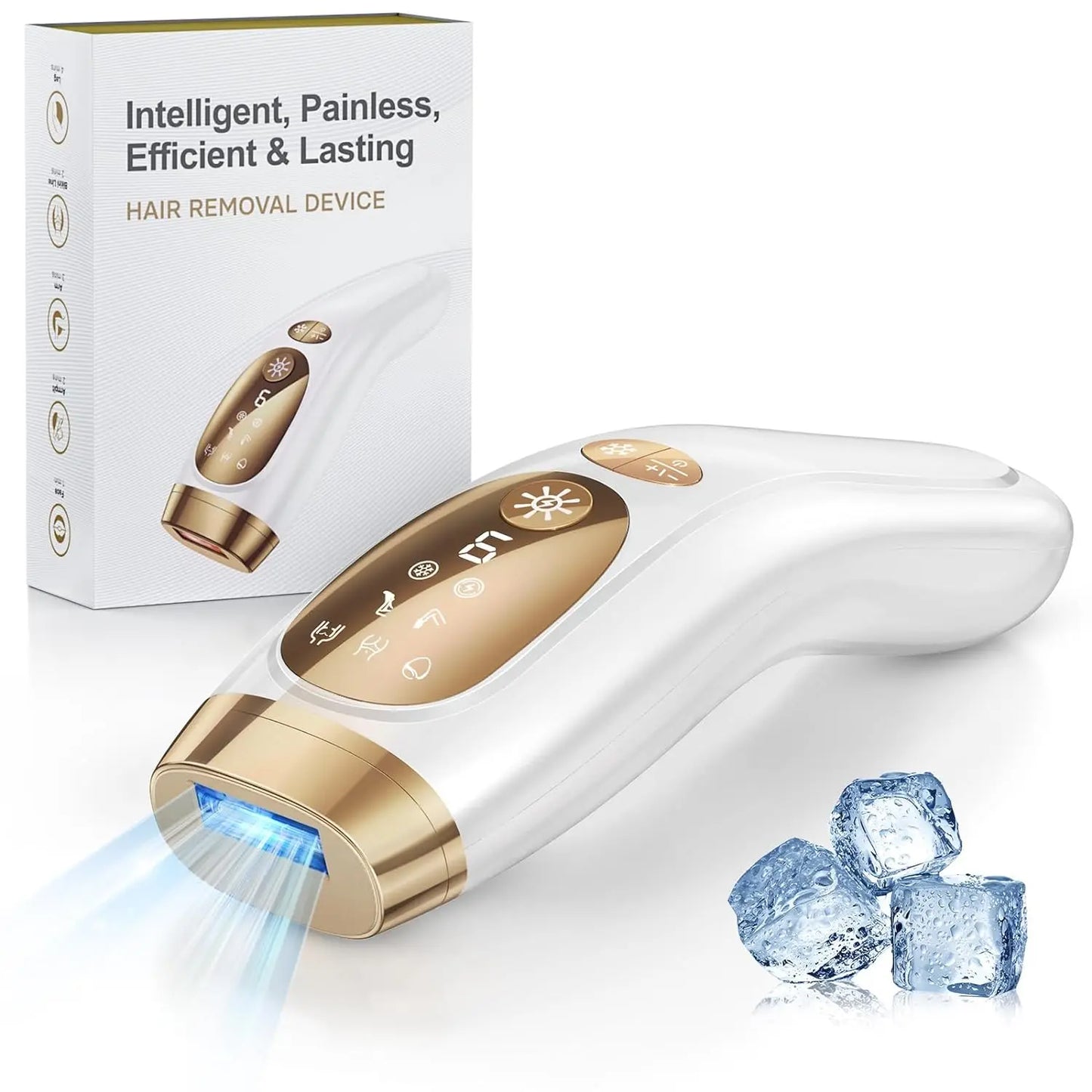Hair Removal Unlimited Laser Ice-Cooling For Men Women Body Bikinis intimate