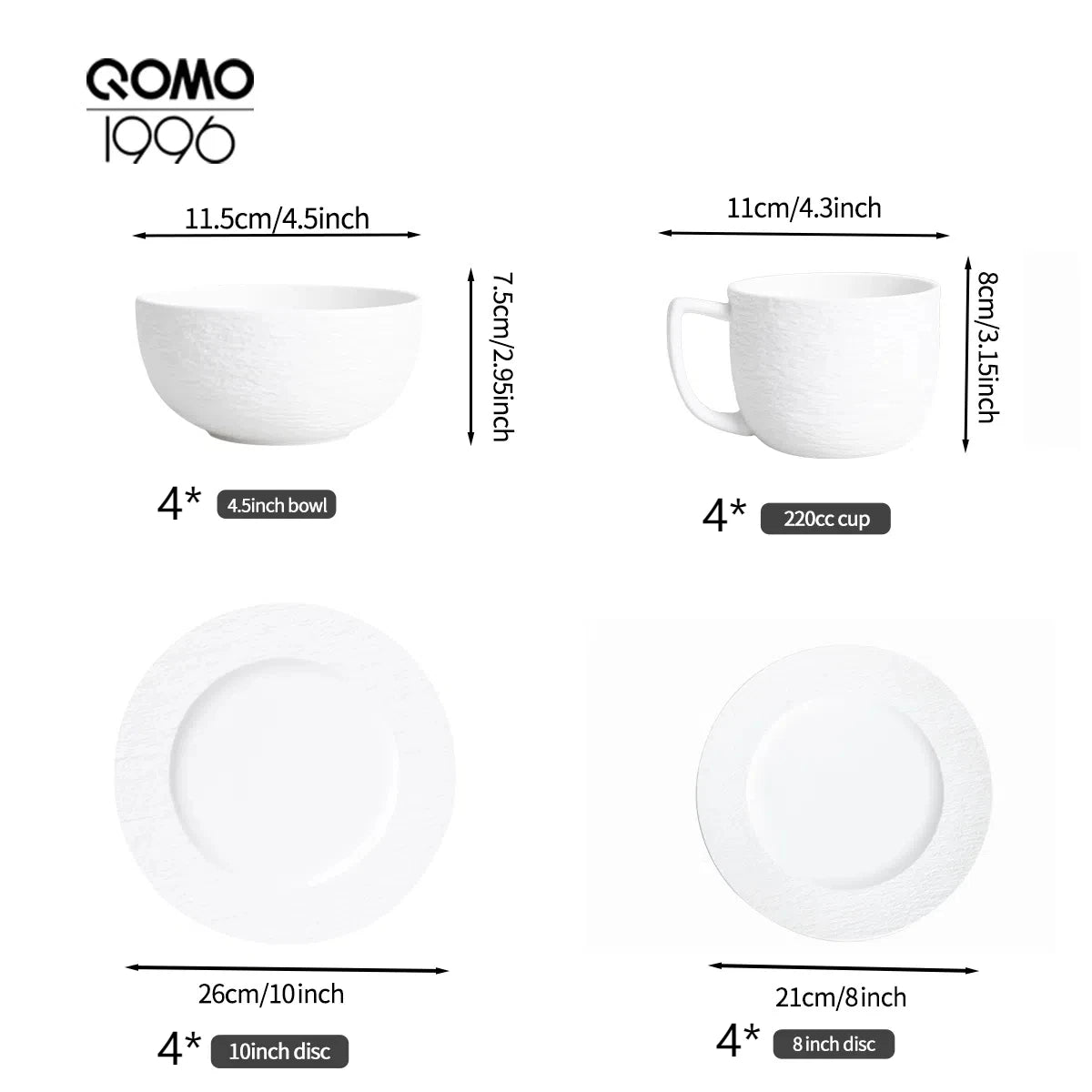 Dinnerware Dish Set Ceramic Dinner Tableware Dishware, Stoneware Plates
