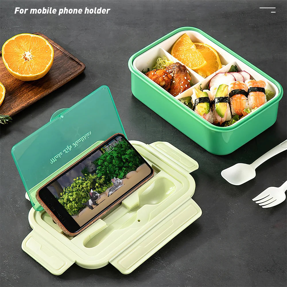 Lunch Box Food Warmer Portable Food Container In The Microwave Heating Leakproof