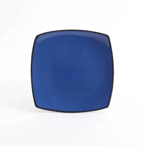 Soho Lounge Square Stoneware Dinnerware Set, Blue