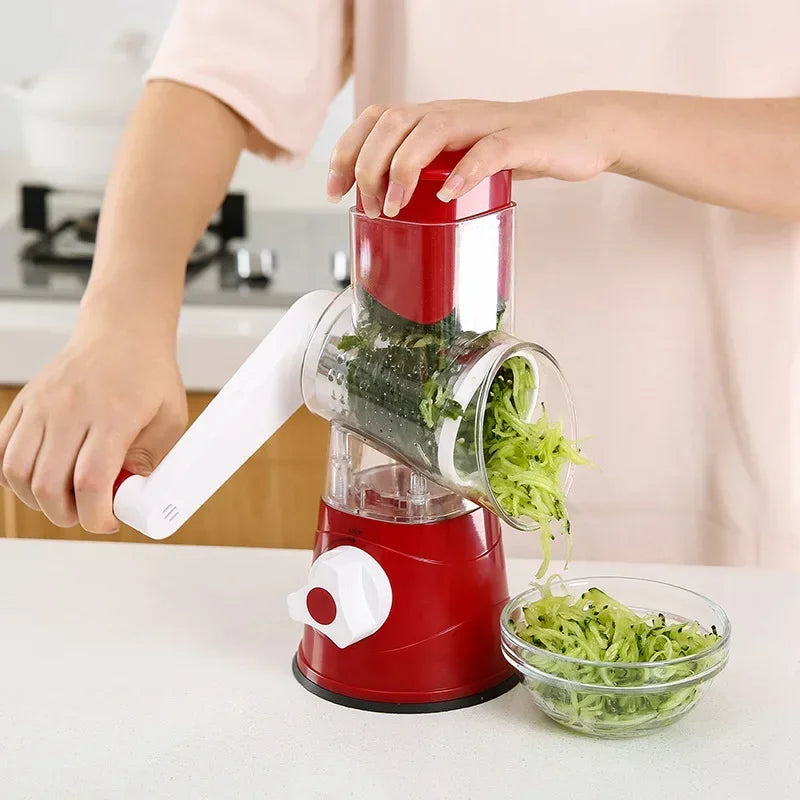 Vegetable Slicer Cutter Kitchen Cheese Grater Chopper Stainless Steel