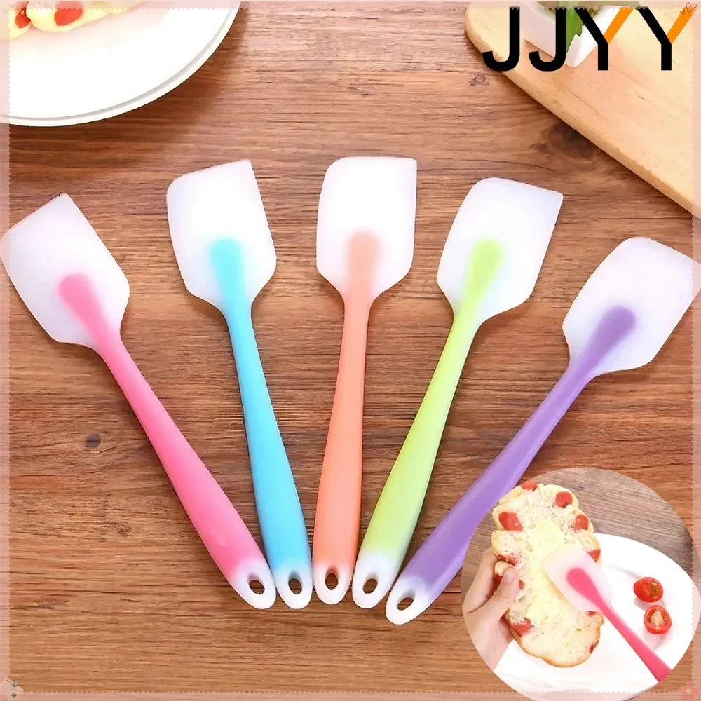 Silicone Spatula Set for Baking Heat Resistant Non-Stick Cake Cream Kitchen Tools