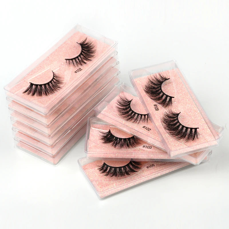 Bulk False Eyelashes For Makeup in Multiple Sizes