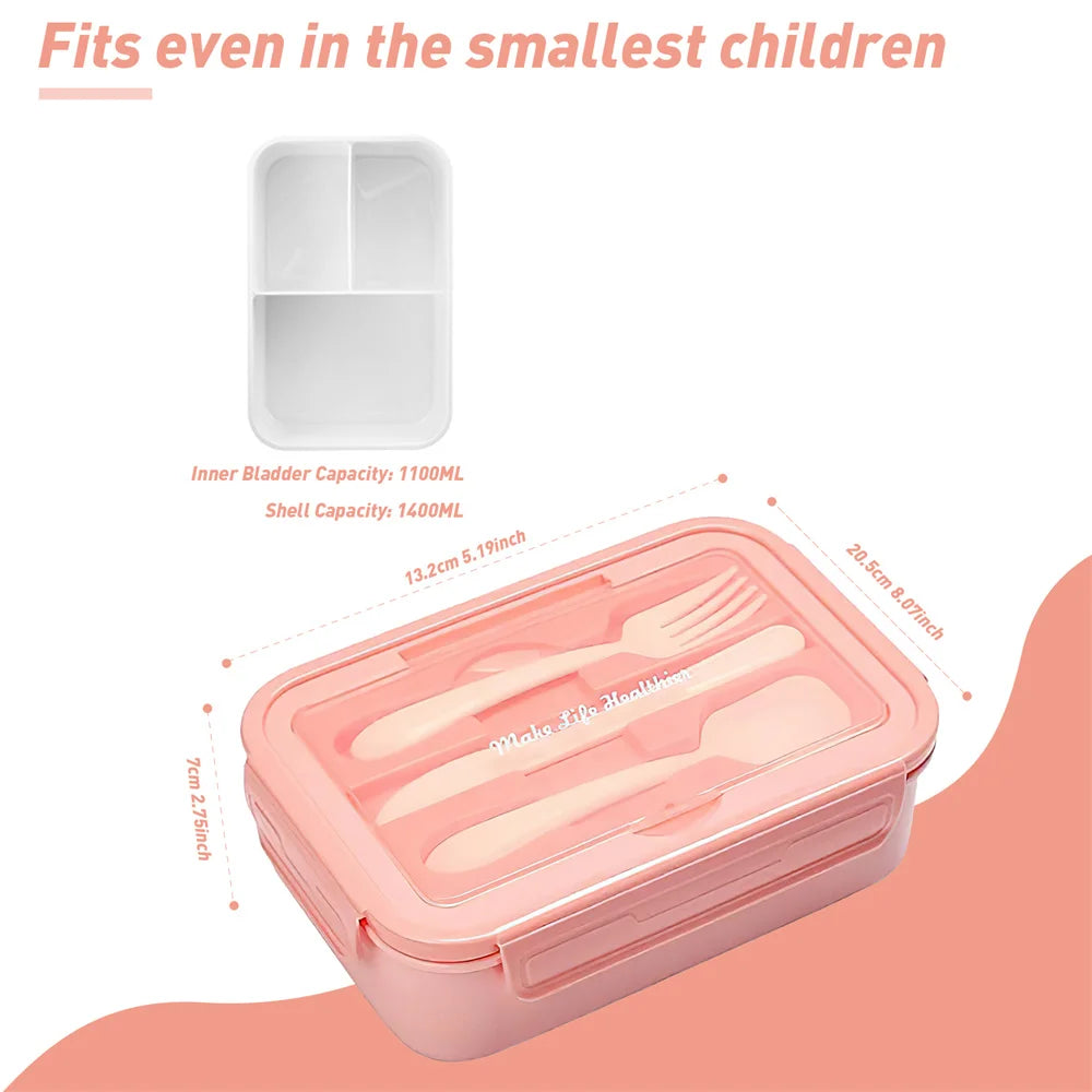 Lunch Box Food Warmer Portable Food Container In The Microwave Heating Leakproof