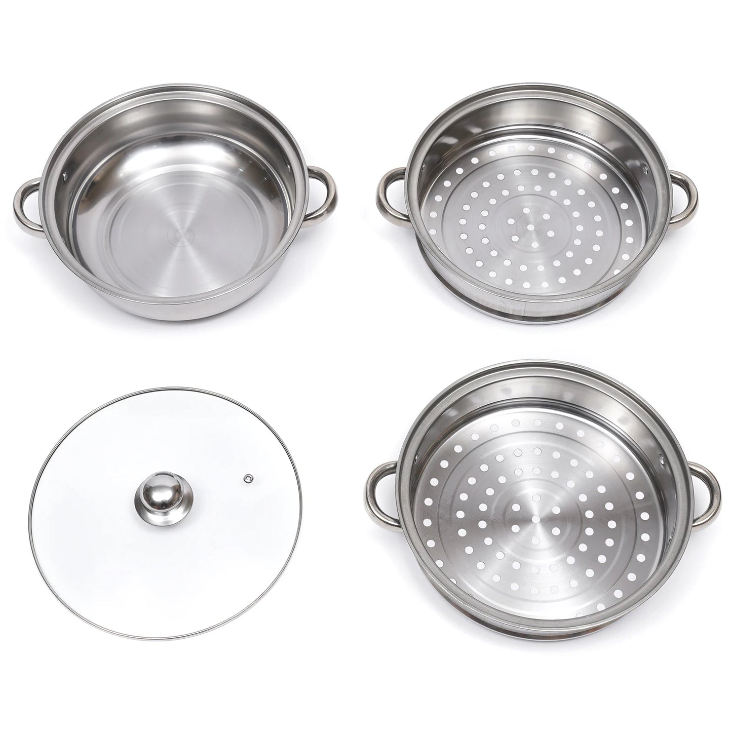 Multi-Functions Stainless Steel Explosion-Proof Steamer for Cooking