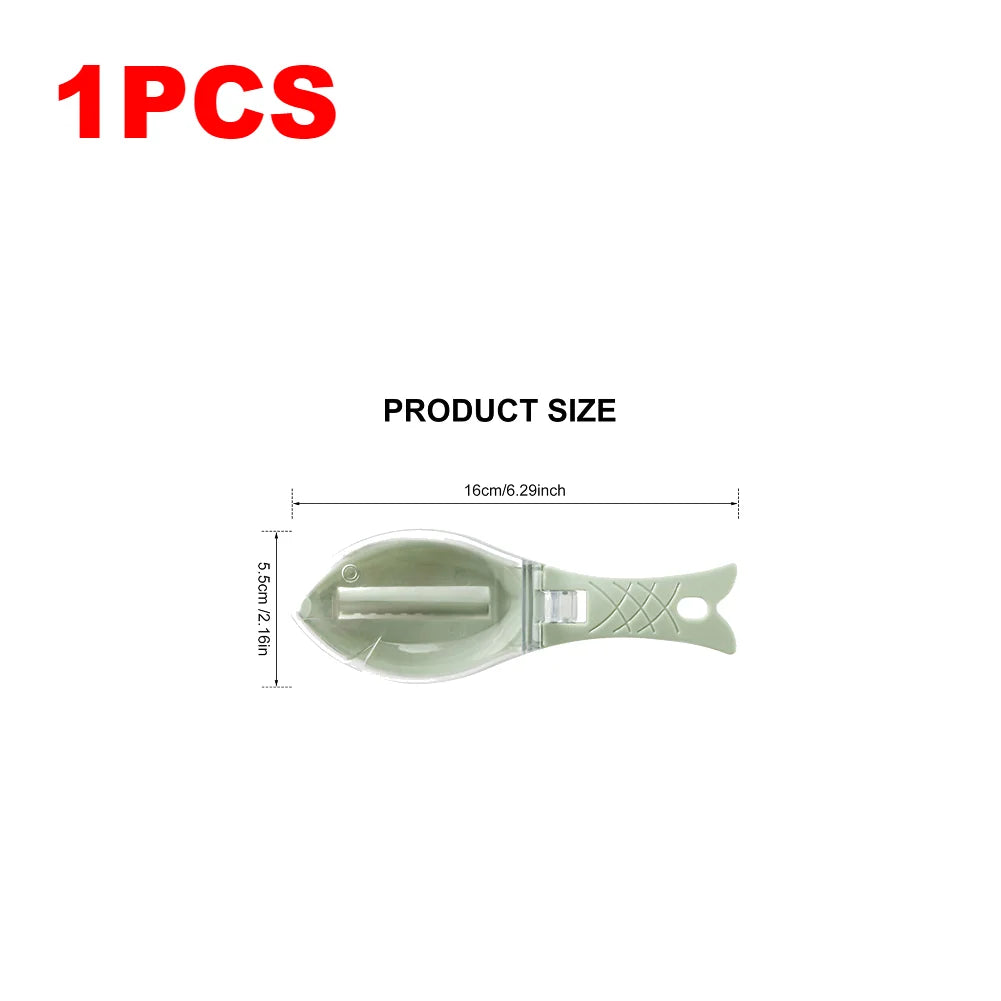 Scale Scraper With Hanging Holes Fast Remove Fish Skin Brush