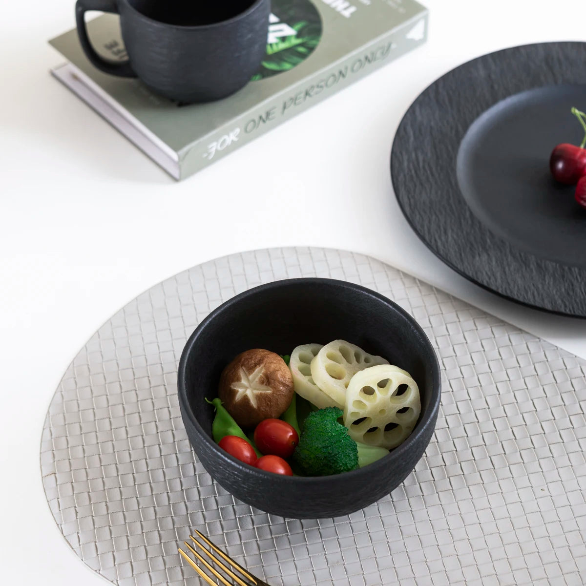 Dinnerware Dish Set Ceramic Dinner Tableware Dishware, Stoneware Plates