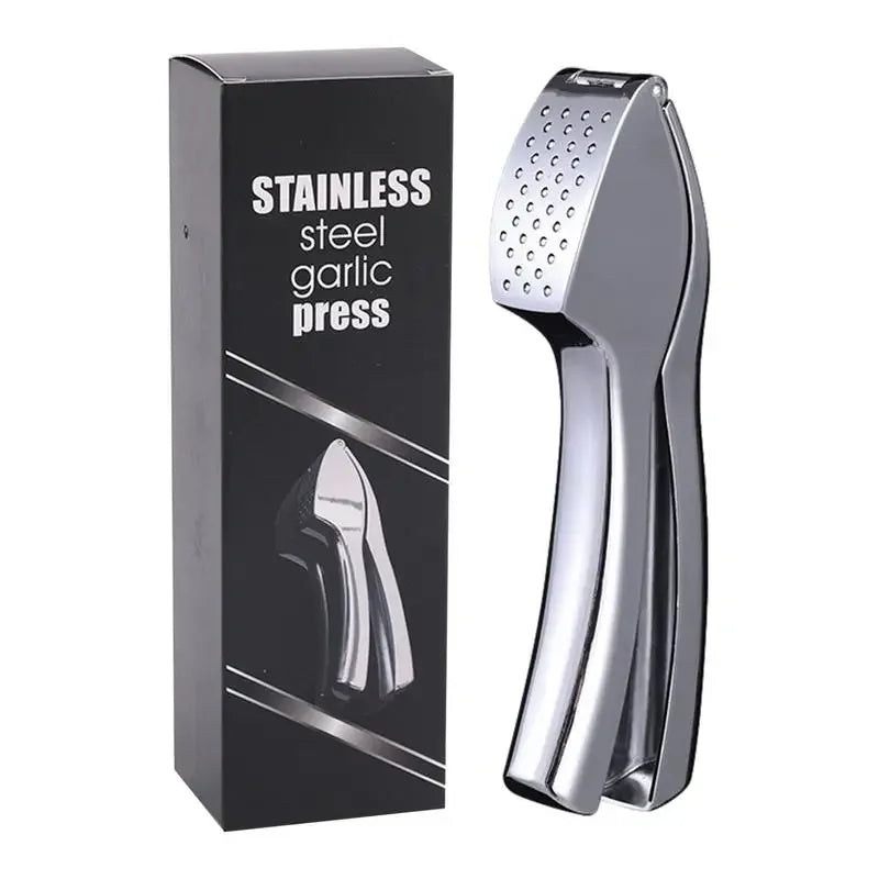 Garlic Press Mincer Multifunction Crusher Kitchen Cooking Ginger Squeezer