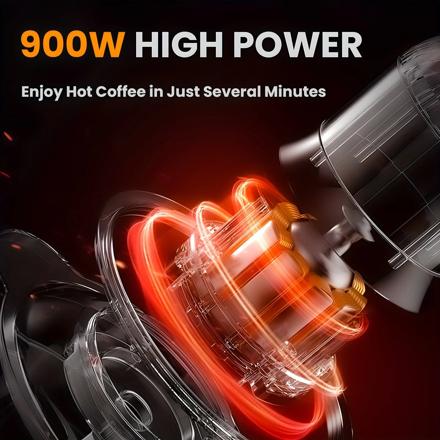 Drip Coffeemaker with Glass Carafe, Auto Shut off, for Home Black