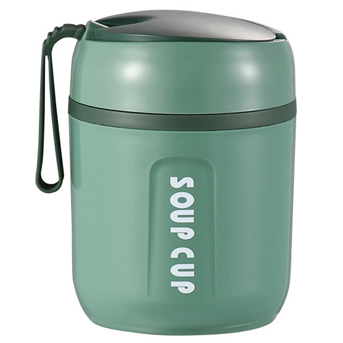 Portable Thermos Containers Food Jar Insulated Soup Cup Stainless Steel Lunch Box