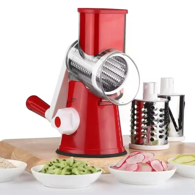 Vegetable Slicer Cutter Kitchen Cheese Grater Chopper Stainless Steel