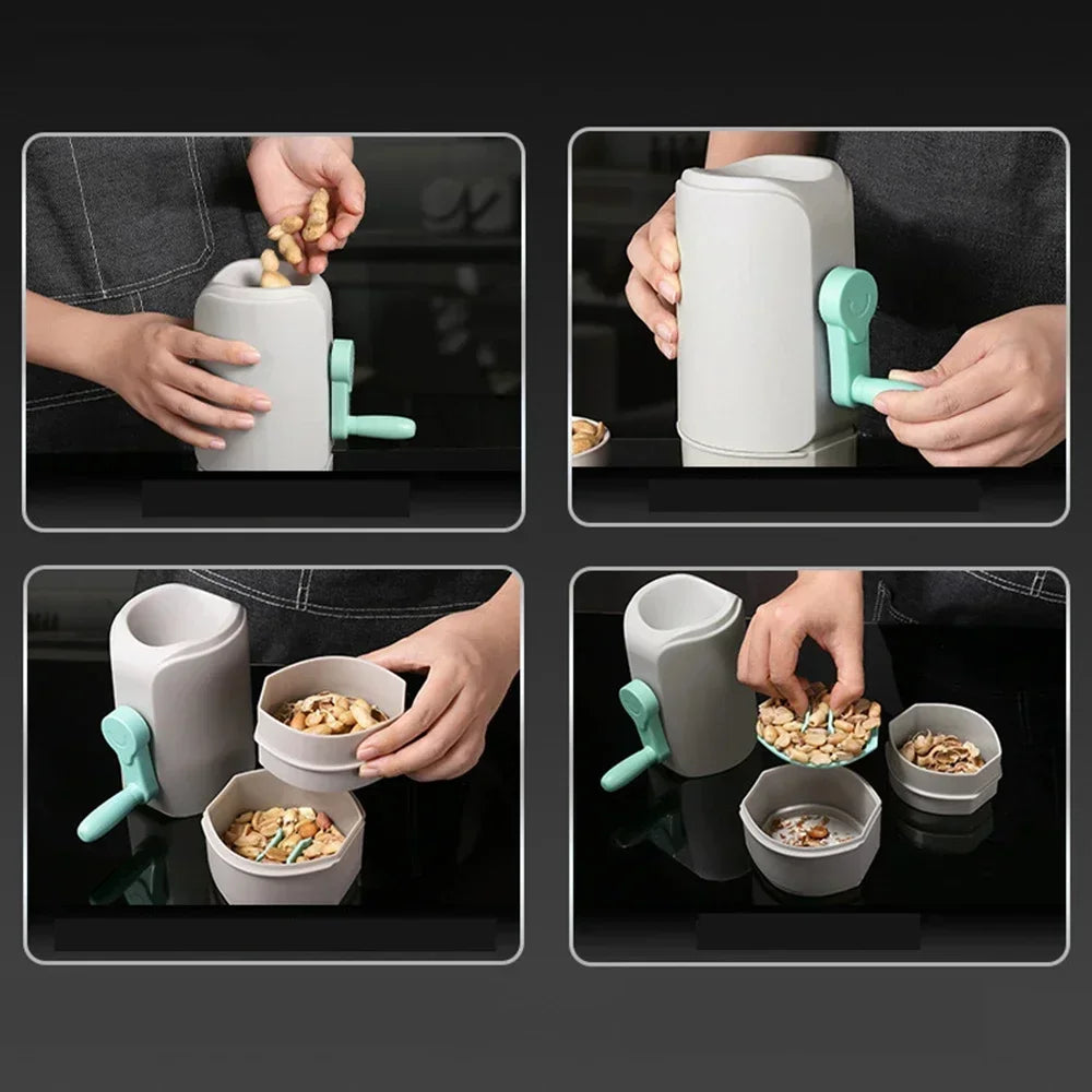 Automatic Peanut Sheller Food Grade Peeler Shelled Pistachios Opener