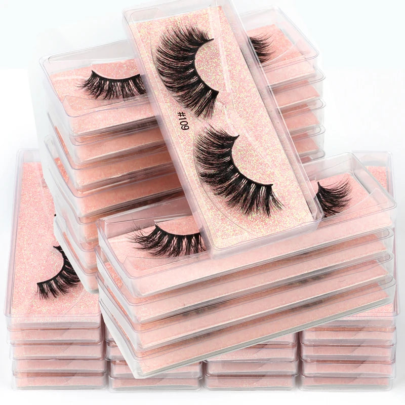 Bulk False Eyelashes For Makeup in Multiple Sizes