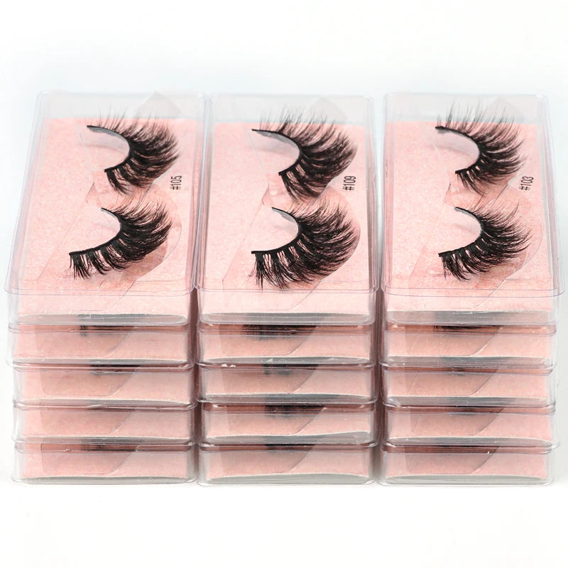 Bulk False Eyelashes For Makeup in Multiple Sizes