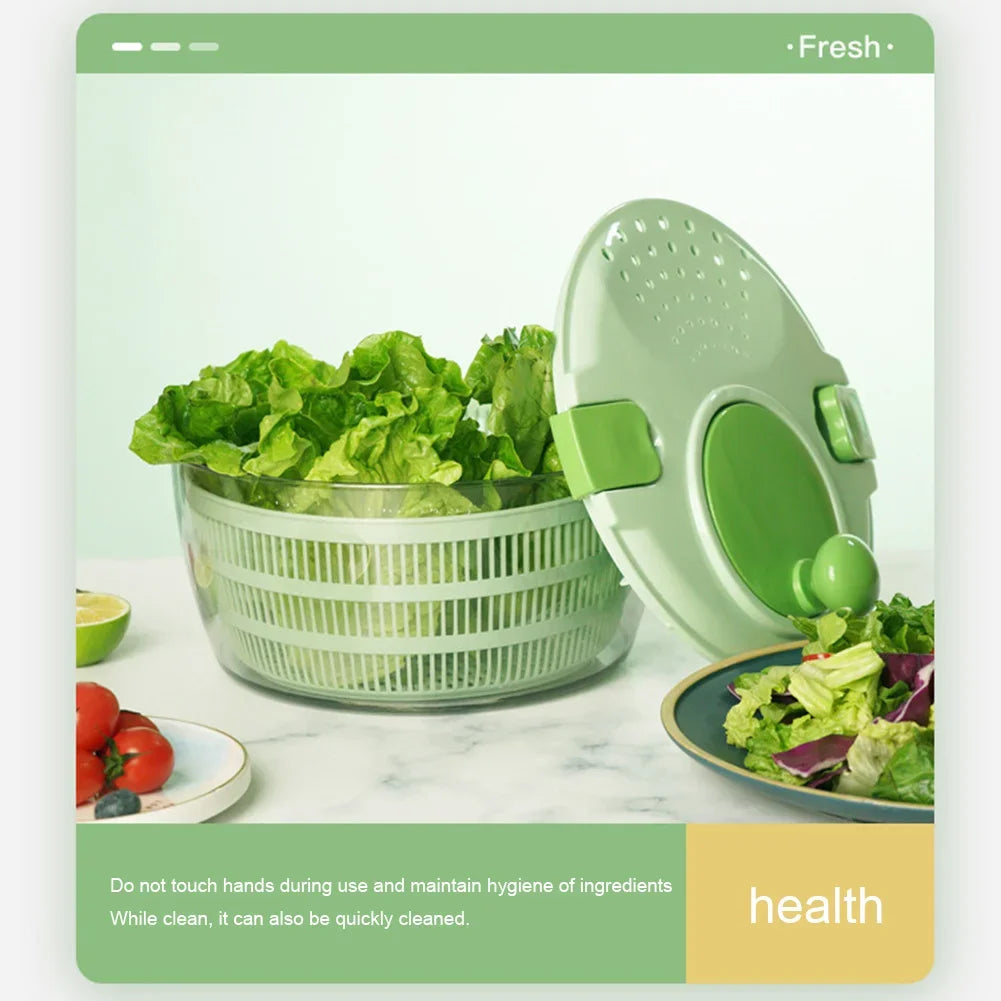 Vegetable Fruit Salad Drying Drain Basket Dehydrator Salad Kitchen Gadget .