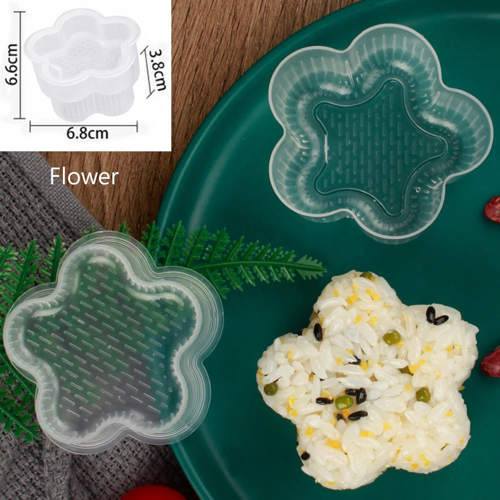 Kitchen Gadgets Tools Quick Sushi Device Accessories Bar-type Square Rice Maker Mold Set