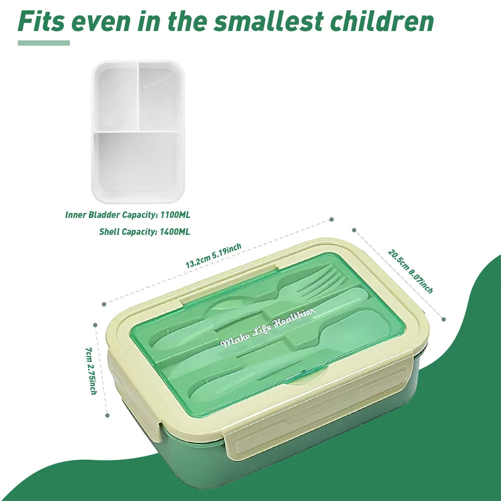 Lunch Box Food Warmer Portable Food Container In The Microwave Heating Leakproof
