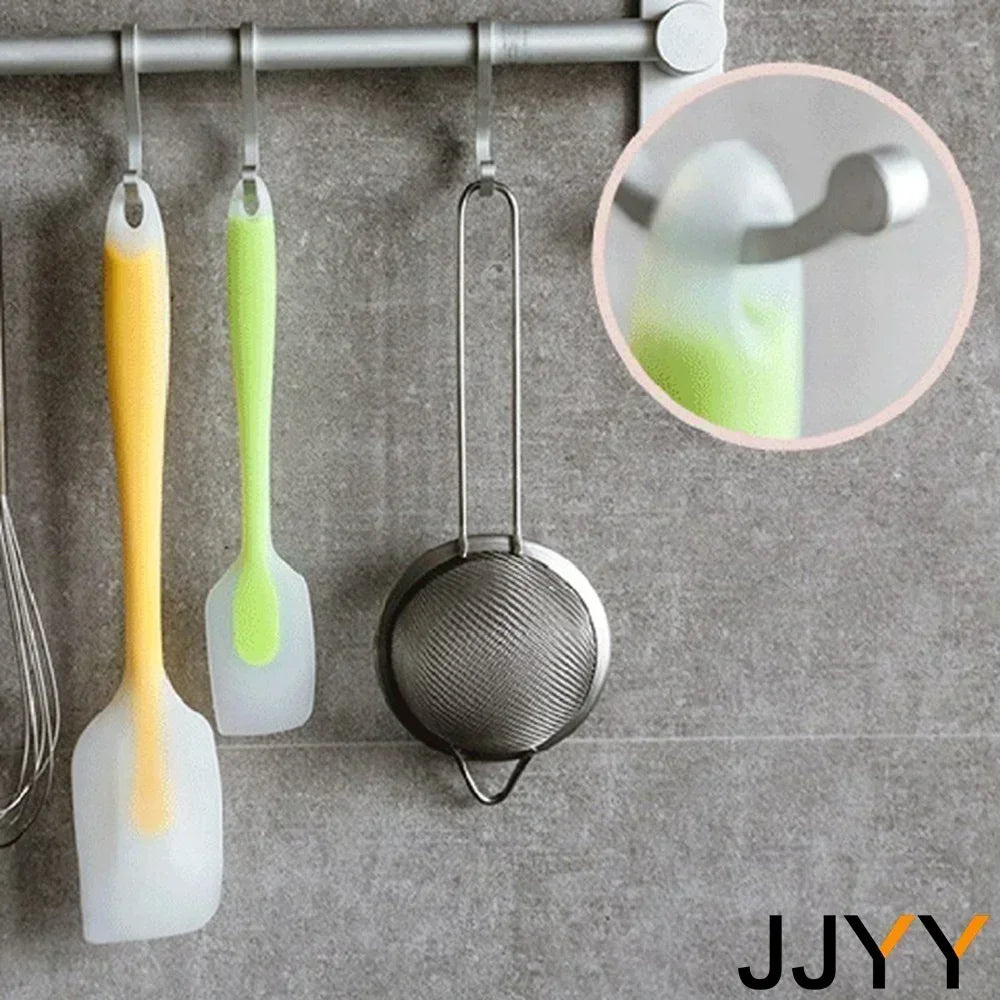 Silicone Spatula Set for Baking Heat Resistant Non-Stick Cake Cream Kitchen Tools
