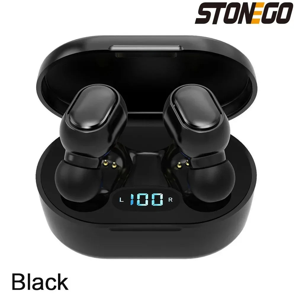 Wireless Bluetooth 5.0 Earbuds, Touch Control, Digital Display,  Dual Ear Calling