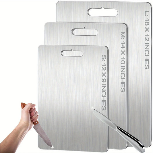 Titanium cutting board - double-sided  for kitchen,