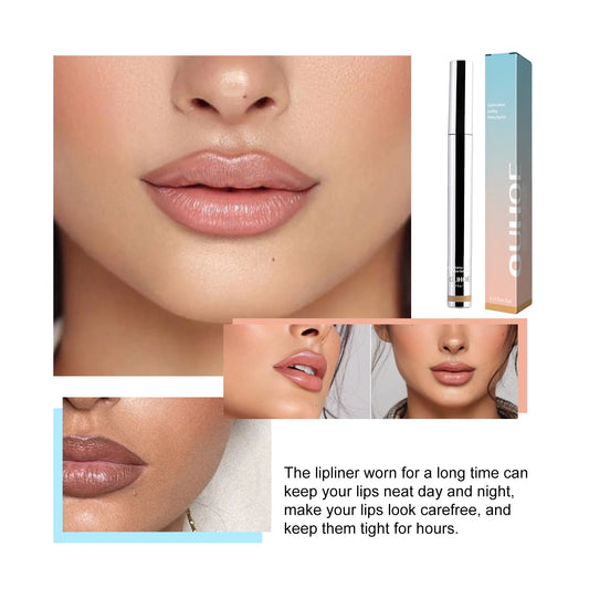 Lip Liner Pen Stay N Tattoo Matte Peeling Dark Brown Waterproof Long Lasting