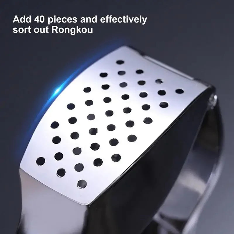 Garlic Press Mincer Multifunction Crusher Kitchen Cooking Ginger Squeezer