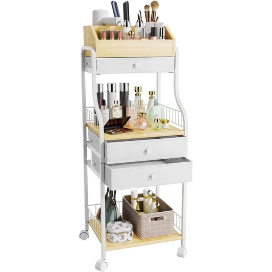 floor Skincare Make Up Organizers with Drawers, Vanity  Cosmetics