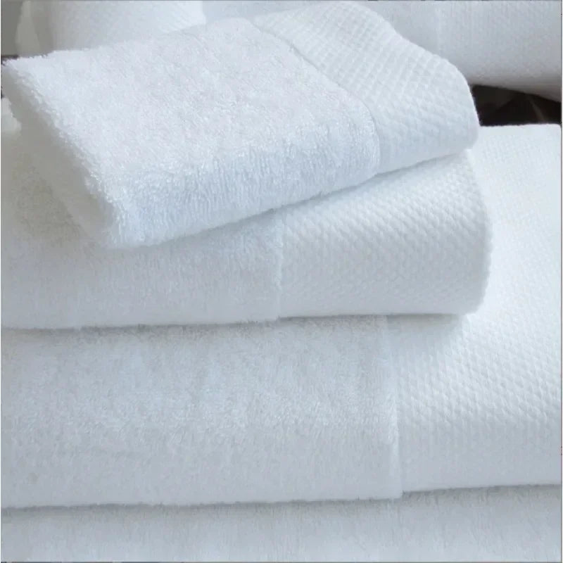 Embroidered Crown White bath towel Washcloths for bathroom Ladies face wash