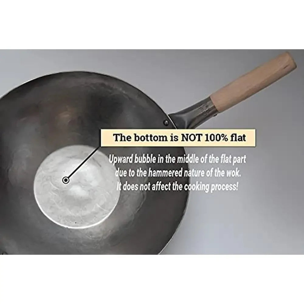 Flat Bottom Electric Gas Stove Professional Grade Chef Choice Heavy Duty Wok