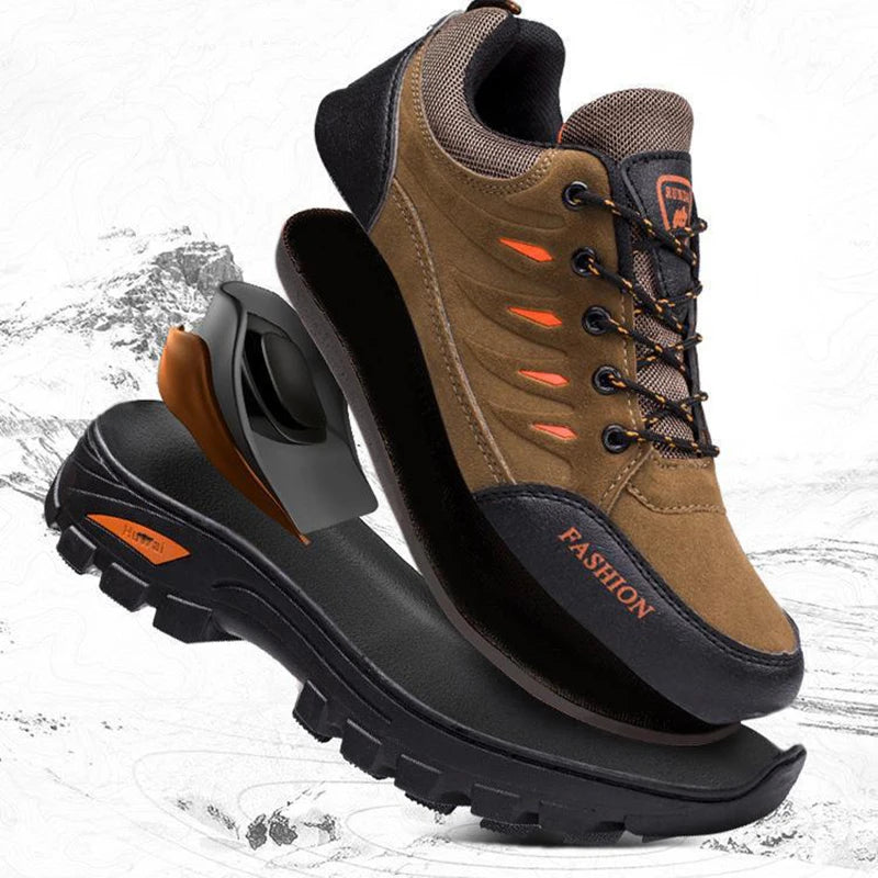 Men Sneakers Hiking Shoes Outdoor Mountain Boots Climbing Shoes Work